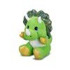 Triceratops plyšový 37cm sedící zelený 0m+ v sáčku