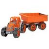 Traktor se sklápěcím přívěsem 54cm zelený 24m+ v síťce