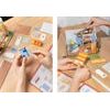 RoboTime 3D dřevěná skládačka Miniatura domečku Vysněný zahradní dům