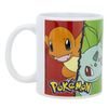 Keramický hrnek 325 ml - Pokémon Pikachu, Squirtle, Charmander, Bulbasaur
