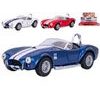 Kinsmart Shelby Cobra 427 1965 13cm kov na zpětný chod 3barvy 12ks v DBX