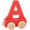 small foot Dřevěný vláček barevná abeceda 1 ks vagónku