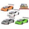Kinsmart Lamborghini Huracan LP620-2 1:36 12cm kov zpětný chod 4barvy 12ks v DBX
