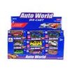 Auto závodní 7cm kov 1:64 volný chod 8druhů v krabičce 36ks v DBX