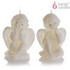 Bartek Svíčka figurka 90 Christmas Angel Ecru
