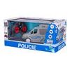 R/C auto policie CZ 17cm 27MHz plná funkce na baterie se světlem a zvukem v krabičce