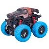 Crazy Truck monster truck 9cm na setrvačník velká kola 4barvy na kartě