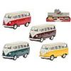 Kinsmart VW Classic autobus 1962 1:64 kov na zpětný chod 4barvy 12ks v DBX
