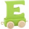 small foot Dřevěný vláček barevná abeceda 1 ks vagónku