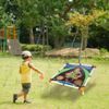 Hod na cíl pomocí dovednostní hry Bag Darts
