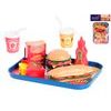 Fast food set s podnosem 26x19cm 26ks v sáčku