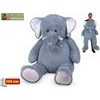 Plush Friends slon plyšový 135cm s mašlí 0m+