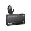 Nitrilové rukavice NITRIL IDEAL3 100ks, nepudrované, černé, vel. S, 3.5 g