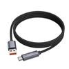 Favor 5A nabíjecí datový kabel 1m s displejem Type-C