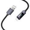 Favor nabíjecí datový kabel 1m s displejem Lightning USB