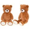 Plush Friends medvěd plyšový 80cm tmavě hnědý 0m+