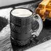 Keramický hrnek - TYRES silver