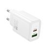 Gentle PD20W dual port adaptér BÍLÝ