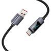 Favor 5A nabíjecí datový kabel 1m s displejem Type-C