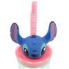 Kelímek s 3D figurkou360 ml s motivem květin - Stitch