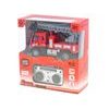 R/C auto hasičské se žebříkem 13cm 1:64 plná funkce na baterie se světlem 27MHz v krabičce