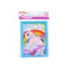 Unicorn sada lepení barevných kamínků do rámečku 18,5x14cm 4barvy v sáčku 24ks v DBX