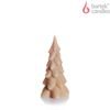 Bartek Svíčka choinka 200g 80x150 Twinkle Christmas Tree béžová