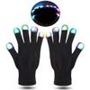 Rukavice s LED špičkami - PARTY GLOVES