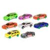Auto závodní 7cm kov 1:64 volný chod 8druhů v krabičce 36ks v DBX