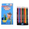 DELI Pastelky trojhranné JUMBO 12 barev Color Kids