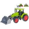 Traktor 17cm na setrvačník 2druhy 12ks v DBX