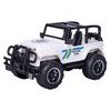 Jeep policejní 22,5cm na setrvačník v krabičce