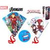 Avengers drak létající 58,5x56cm 2druhy v sáčku 24ks v DBX