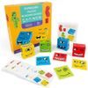 Puzzle stavební kostky - FACEMATCH