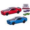 Kinsmart Dodge Challenger SRT 170 12,5cm 1:40 kov zpětný chod 4barvy 12ks v DBX