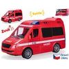 Auto hasiči CZ 21,5cm 1:20 na setrvačník na baterie se světlem a zvukem v krabičce