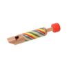 Petit Collage Dřevěná velká píšťalka s proužky