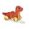 small foot Dřevěná tahací hračka Dino