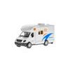 Auto karavan 11cm kov zpětný chod 3barvy v krabičce 24ks v DBX
