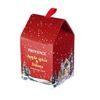 Provence Svíčka Sklo Vánoční matná bílá 7X8cm 135g červená