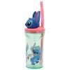 Kelímek s 3D figurkou360 ml s motivem květin - Stitch