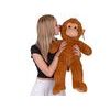 Plush Friends opice plyšová 80cm světle hnědá 0m+