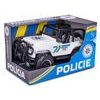 Jeep policejní 22,5cm na setrvačník v krabičce