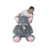 Plush Friends slon 130cm plyšový šedý 0m+