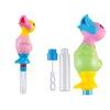 Bublifuk 30cm s kachničkou pískací 3barvy 12ks v PDQ