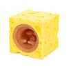Toys&Trends sýr strečový 5x5x5cm s vyskakující myší 3barvy na kartě