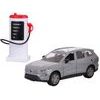Kids Globe Traffic Volvo EX90 13,5cm kov zpětný chod+dobíjecí stanice na bat. světlo,zvuk v krabičce