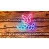 2Kids Toys LED NEON LIGHT lampička Motýli