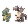 Drak figurka 3,5-6cm fantasy design 4ks 3druhy v krabičce