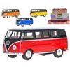 Kinsmart Autobus VW Classical 1962 1:32 13cm kov zpětný chod 4barvy 12ks v DBX